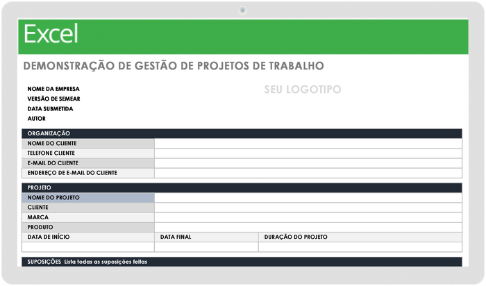 Escopo do Trabalho de Gerenciamento de Projetos