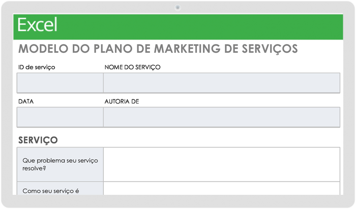 Plano de Marketing de Serviços